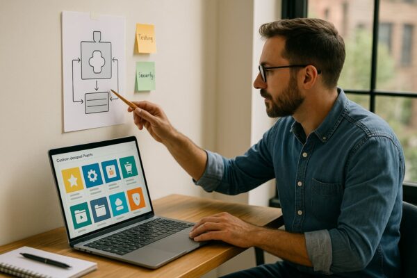 Custom plugins that solve real problems. Built locally and done right.
