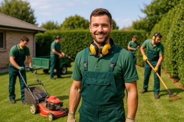 Websites for garden and lawn mowing services