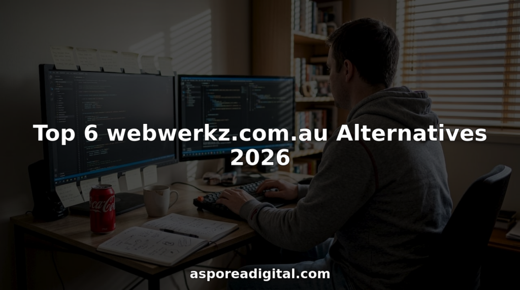 Web developer at messy home office desk Canberra